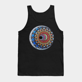 Sun And Moon Mandala Tank Top